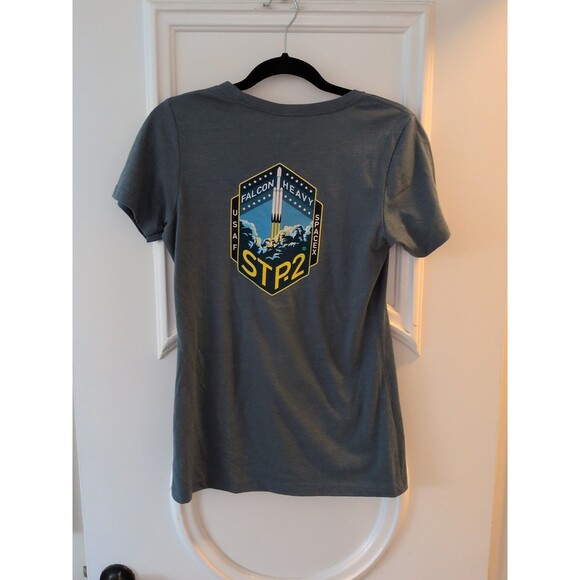 SpaceX Tops - NWT Women’s Shirt  Med Space X STP2 Falcon Heavy Teal See Measurements Unisex